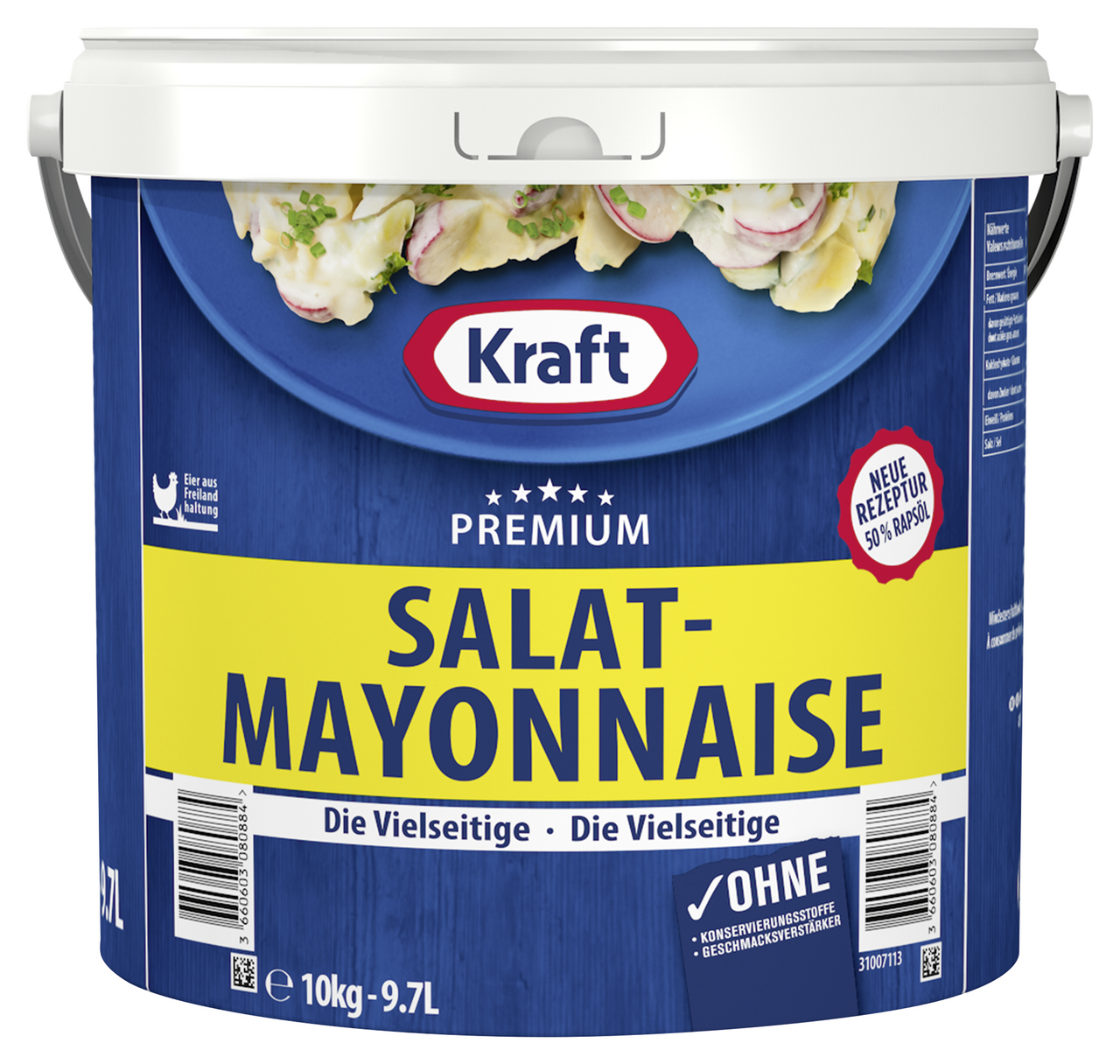 Kraft Salat-Mayonnaise classic 50 % Fett - 10,00 kg Eimer