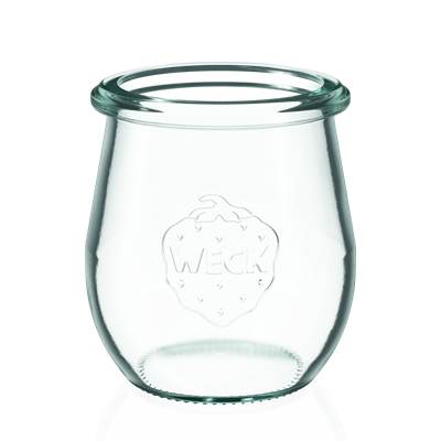 WECK Weckglas Mini-Tulpen-Form 220 ml Ø 7 cm H: 8 cm 12 Stück