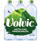 Volvic Natürliches Mineralwasser Naturell 6 x 1,5 l Flaschen