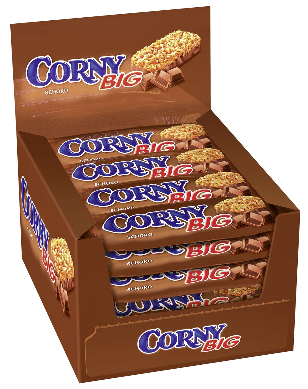 Corny Big Schoko 24 Stück à 50 g - 1,2 kg Karton