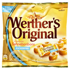 Werther's Original Sahnebonbons zuckerfrei - 1 x 70 g Beutel