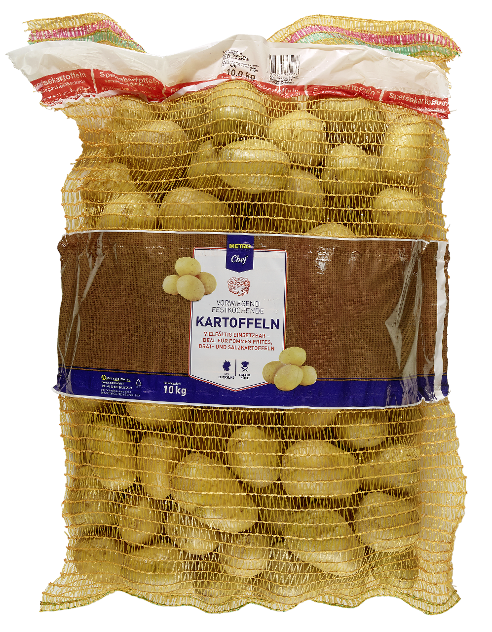 Speisekartoffeln vorwiegend festkochend 10kg