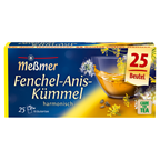 Meßmer Kräutertee Fenchel-Anis-Kümmel 25 Teebeutel - 50 g Faltschachtel