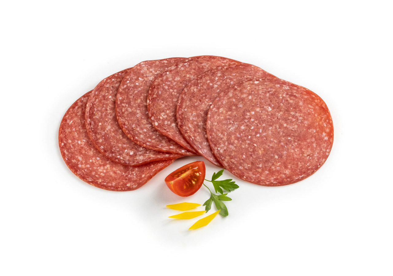 Henkelmann Rindersalami geschnitten gekühlt - 500 g Packung
