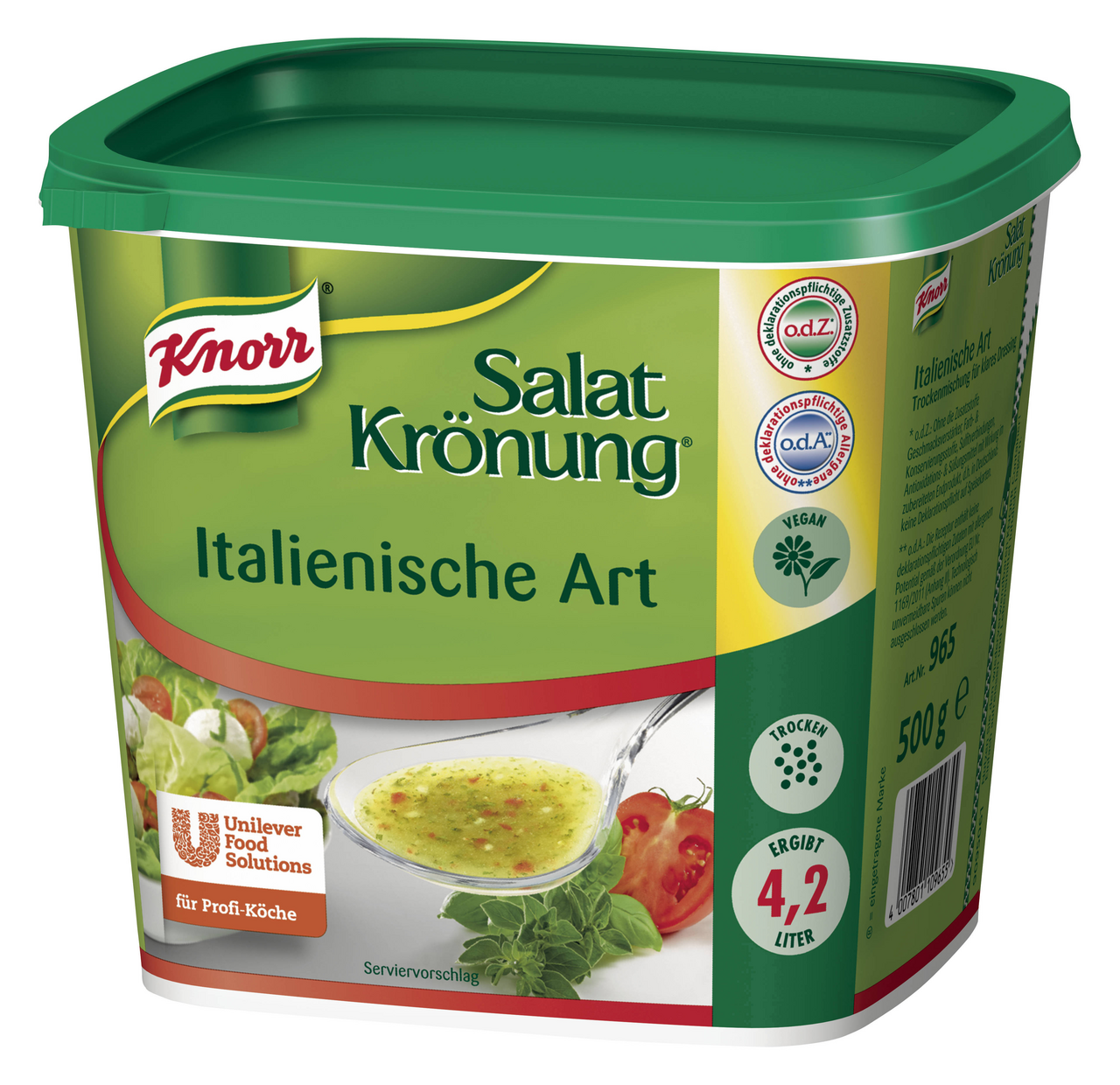 Knorr Salatkrönung Italienische Art - 1 x 500 g Dose