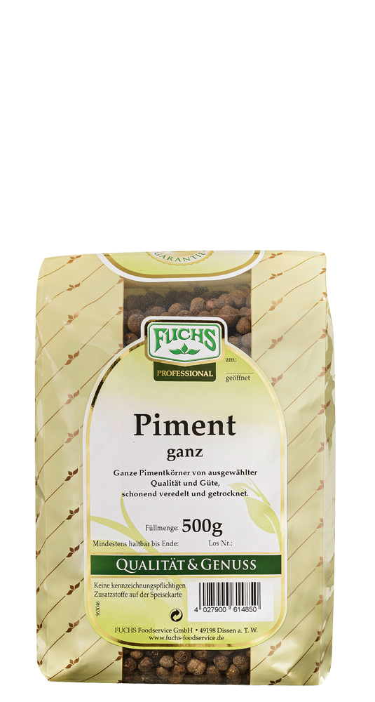 FUCHS Piment ganz 500 g Beutel