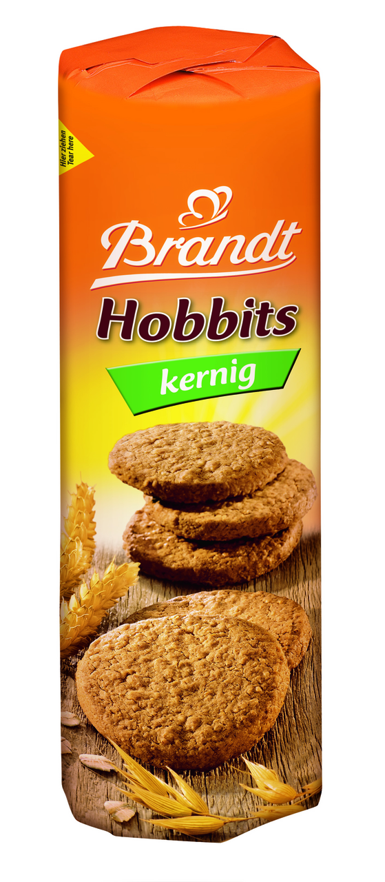 Brandt Kekse Hobbits kernig - 250 g Stück