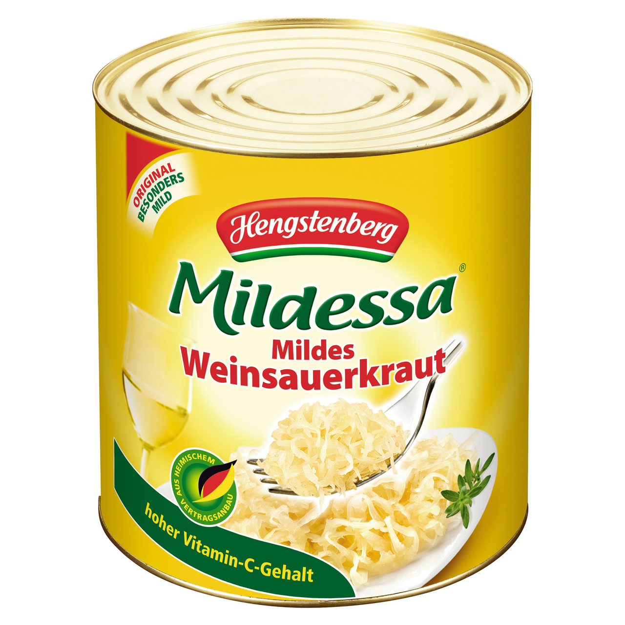 Mildessa Weinsauerkraut mild - 10,2 l Dose