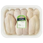 QS Hähnchenbrust frisch, mit Haut, mit Knochen, deutsche Herkunft, Atmos verpackt ca. 2,5kg