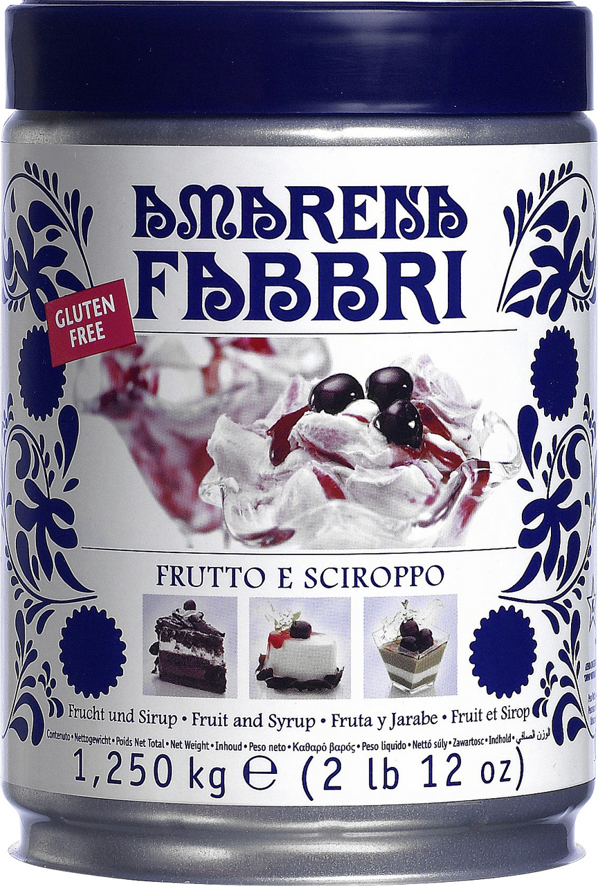 Fabbri Amarenakirschen in Sirup 1,25 kg Dose