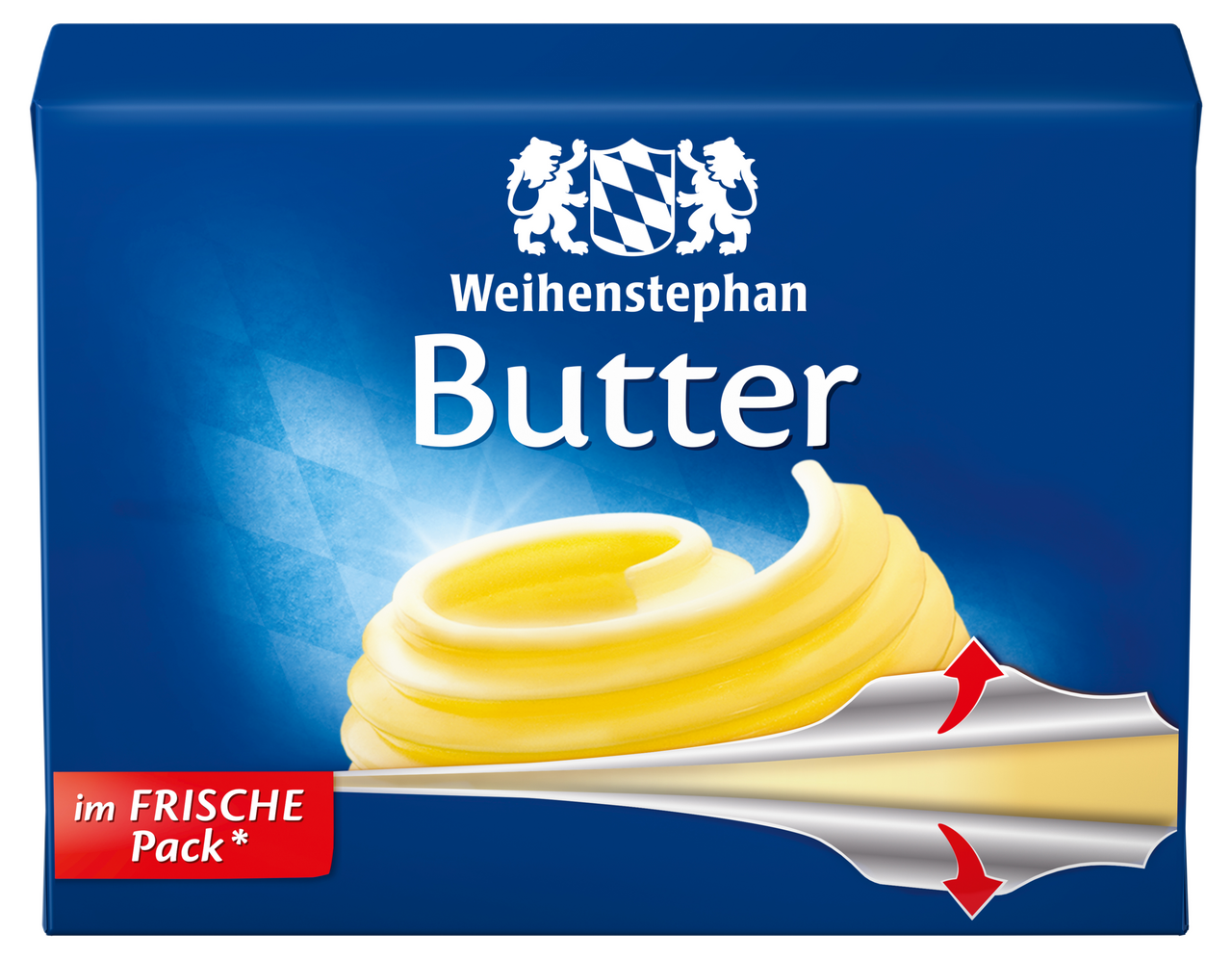 Weihenstephan Butter 82 % Fett - 250 g Packung