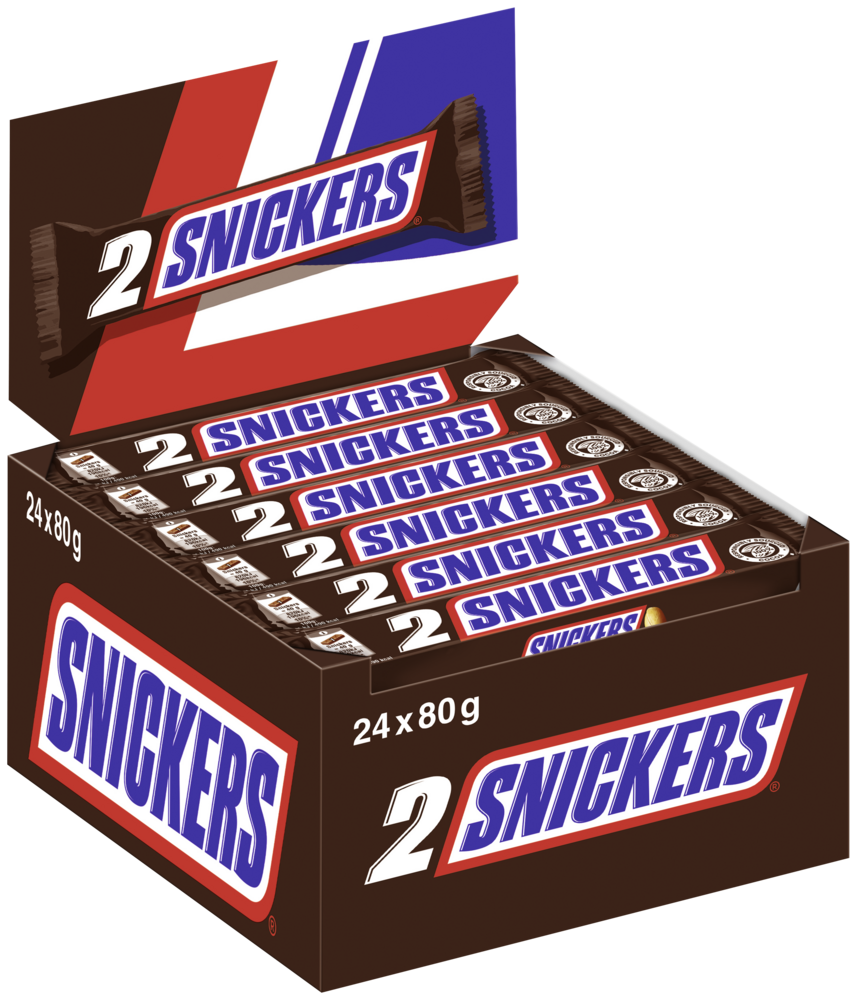 Mars Snickers 2er - 80 g Riegel