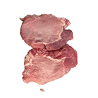 Schweine Lachssteak plattiert, vak.-verpackt, ca. 140 g Stücke, 3 x 15 Stück, 6,3 kg auf Vorbestellung