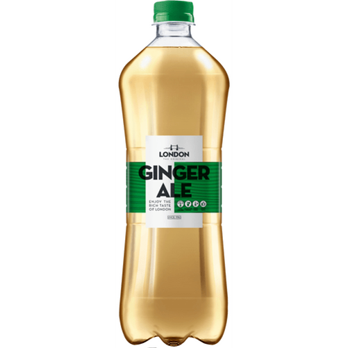 LONDON Ginger Ale Einweg - 1 l Flasche