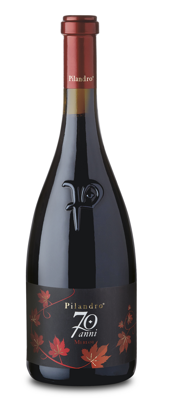 Evitis Pilandro Merlot Rotwein - 750 ml Flasche