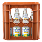 Naturparkquelle Silber Zitronenlimonade Glas - 12 x 0,70 l Kästen