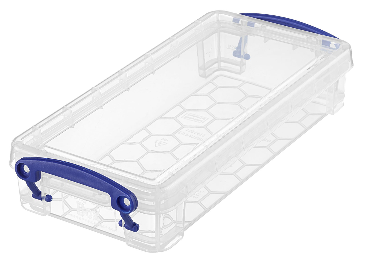 Really Useful Products Aufbewahrungsbox Klar 0,55l | Archivieren