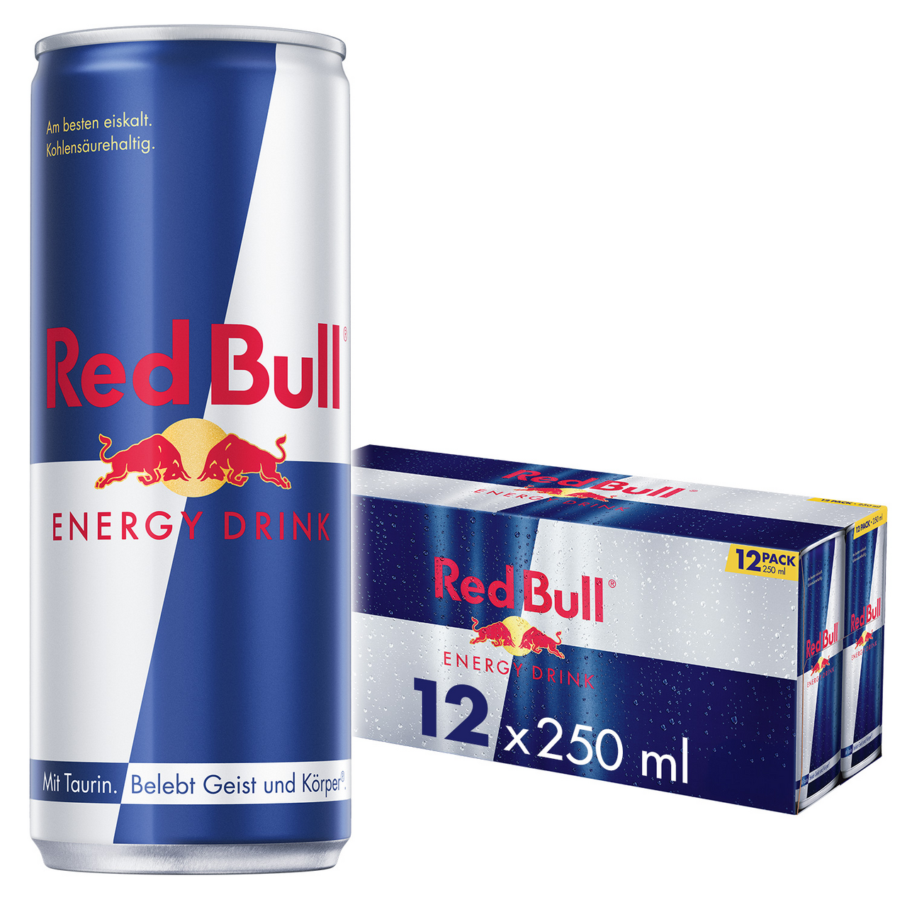 Red Bull Energy Drink Einweg - 24 x 250 ml Tray