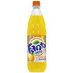 Fanta Zero PET - 12 x 1 l Flaschen