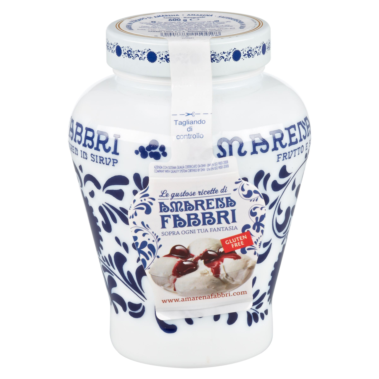 Fabbri Amarena Opaline - 600 g Glas