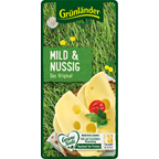 Grünländer Schnittkäsescheiben mild & nussig - 500 g Packung