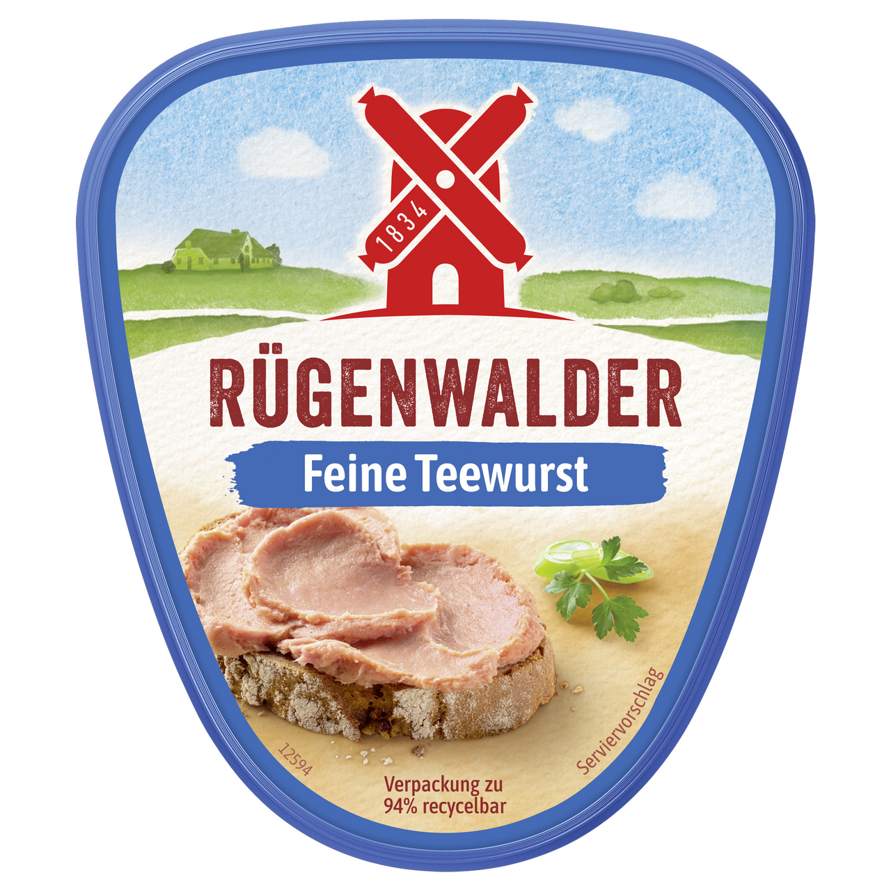 Rügenwalder Teewurst fein - 125 g Becher