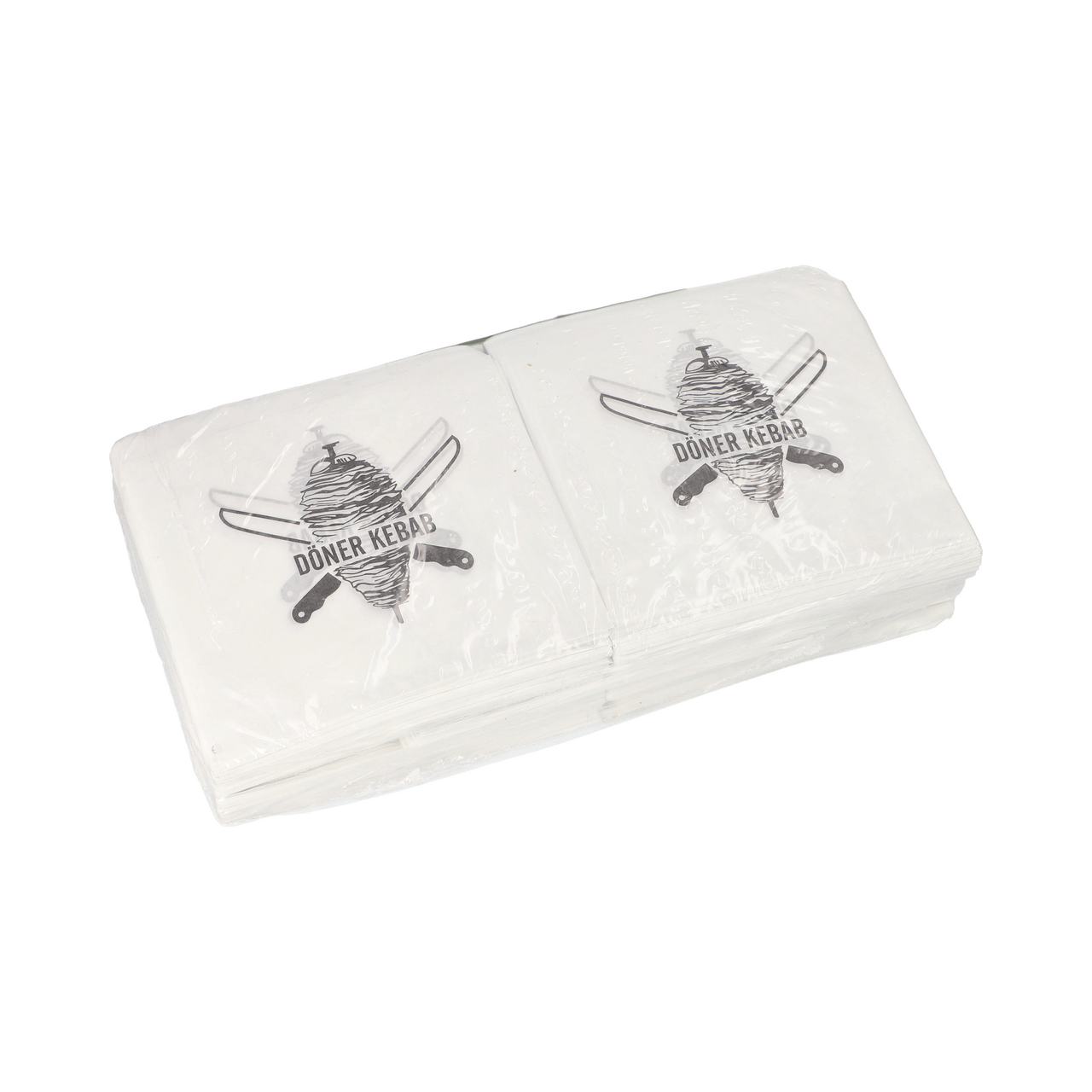 PAPSTAR Döner-Kebab-Tüten Weiß Papier 16 x 16 cm 1000 Stück