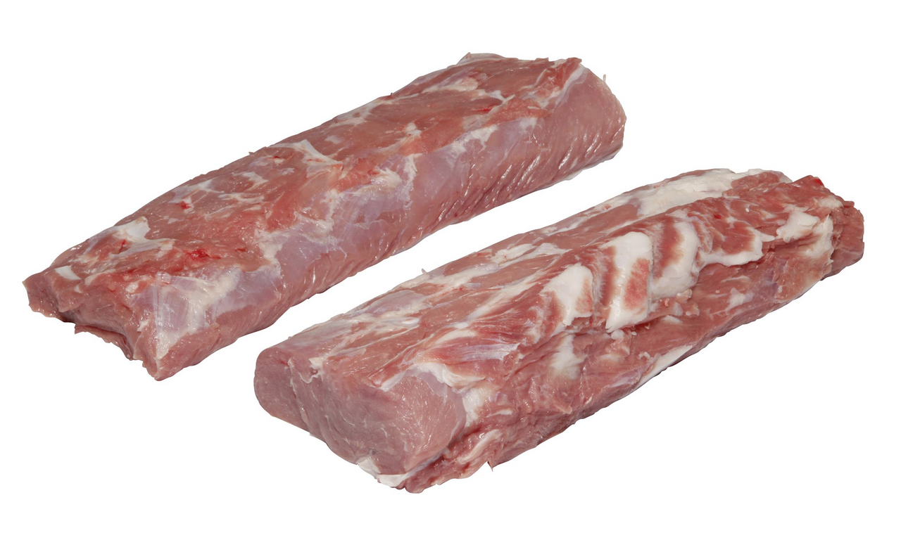 METRO Chef Kalbsrücken Lachs Steakfleisch hell 1/2 Stück gekühlt vak.-verpackt - je kg