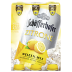 Schöfferhofer Biermischgetränk Zitrone Glas - 6 x 330 ml Flaschen
