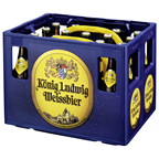 König Ludwig Weissbier Hell Glas - 20 x 0,50 l Flaschen