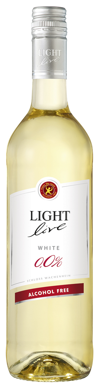 Light Live Weiß alkoholfrei - 750 ml Flasche
