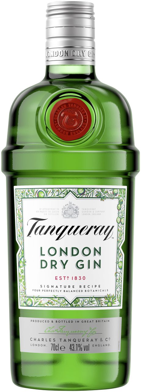 Tanqueray London Dry Gin 47,3 % Vol. - 0,70 l Flasche