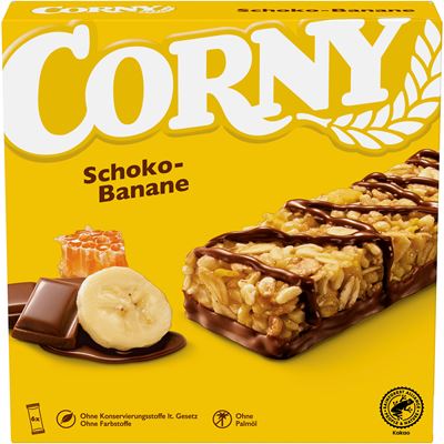 Corny Musliriegel Schoko Free Mit Weisser Schokolade Und Sussungsmittel 6 Stuck A G 1 G Packung Metro