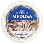 Medusa Tintenfisch Carpaccio Italienische Fisch-Antipasti - 1 x 100 g Schale