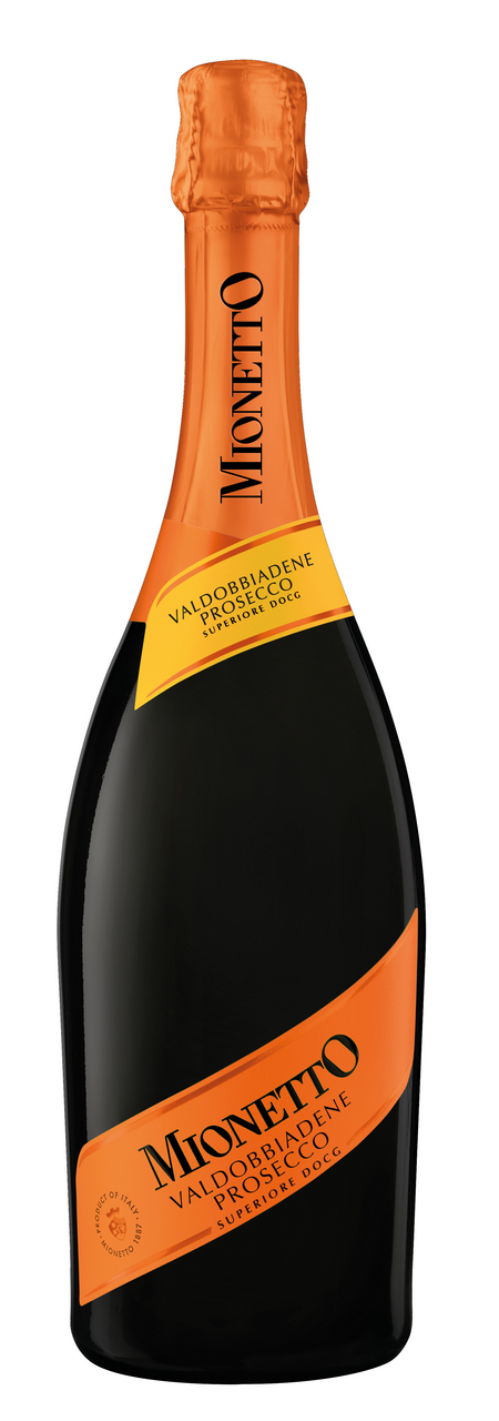 Mionetto Prosecco Spumante Valdobbiadene DOCG extra trocken - 750 ml Flasche