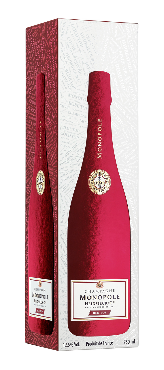 Heidsieck Monopole Red Top - 750 ml Geschenkpackung
