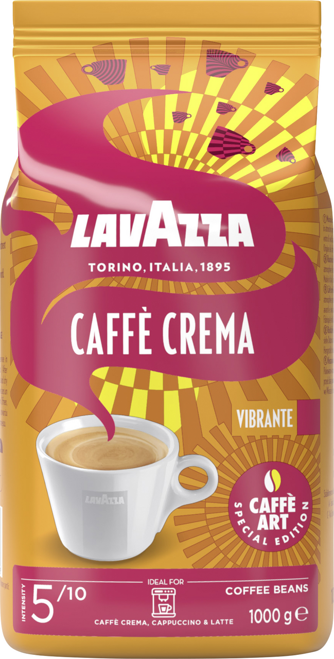 Lavazza Caffè Crema Spezial Edition ganze Bohnen - 1 kg Beutel