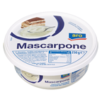 aro Mascarpone Doppelrahm, 82 % Fett 250 g Becher