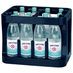 Gerolsteiner Natürliches Mineralwasser Medium 12 x 1 l Flaschen
