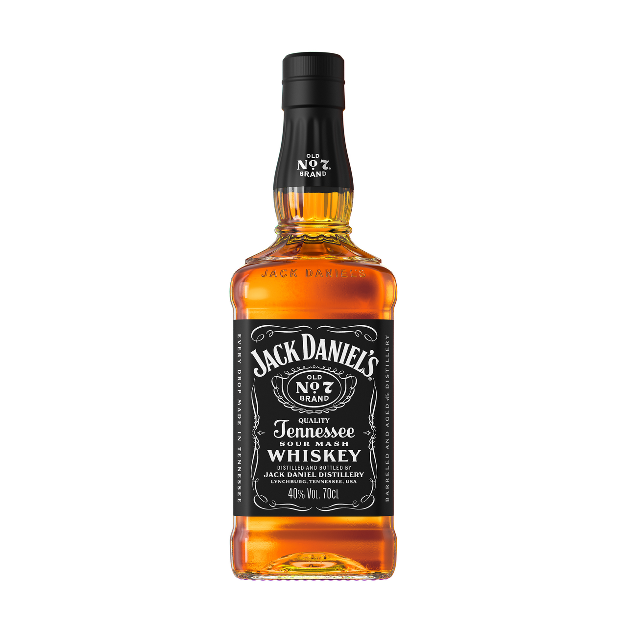 JACK DANIEL'S Tennessee Whiskey 40 % Vol. 0,7 l Flasche