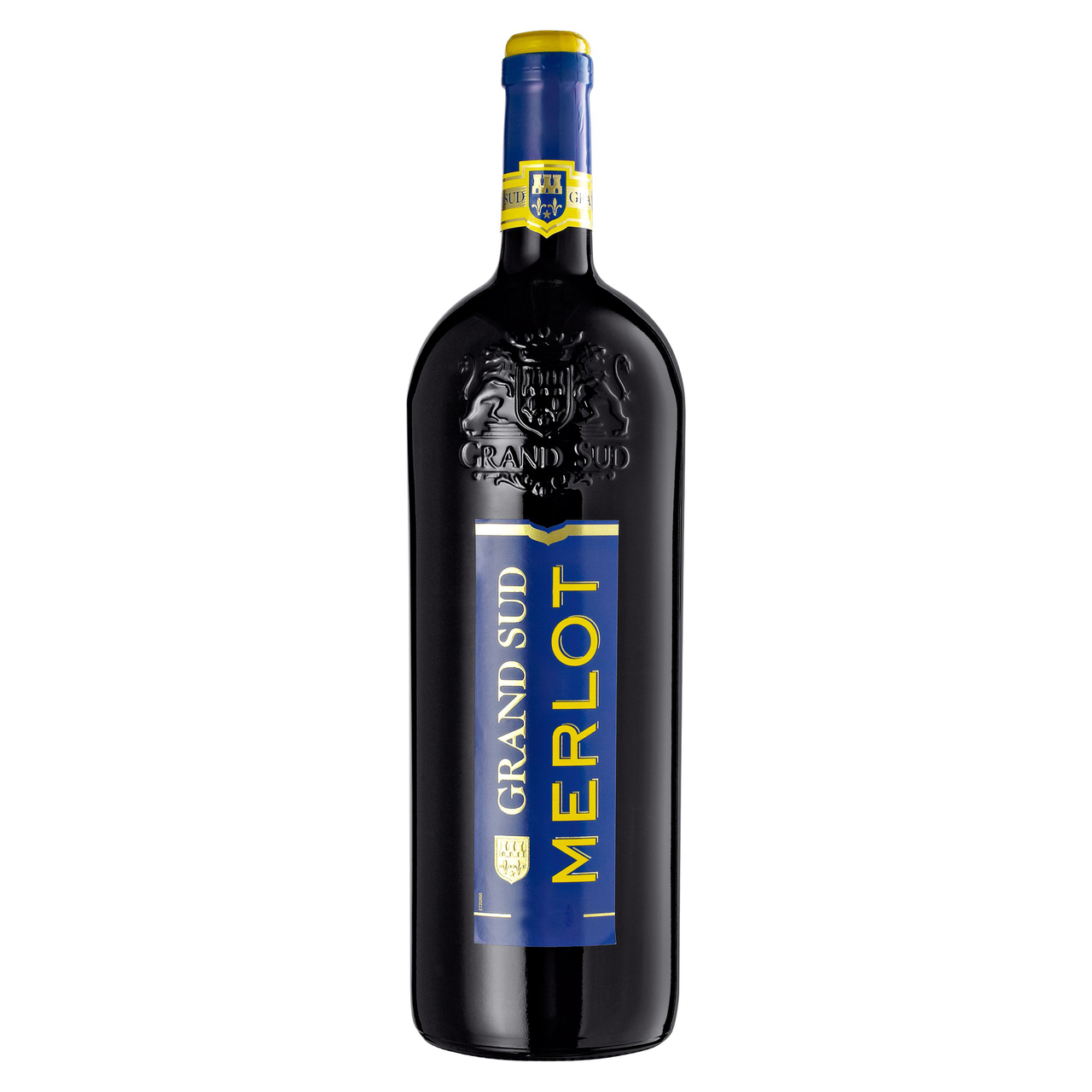 Grand Sud Merlot Rotwein fruchtig, trocken - 1 l Flasche