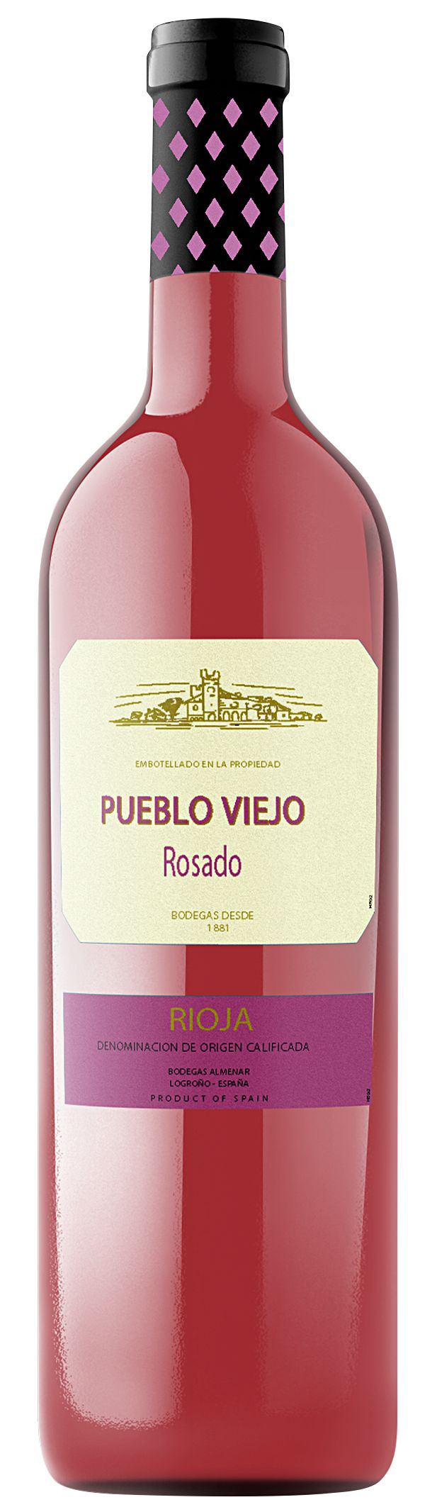 Pueblo Viejo Rosado Rioja Roséwein DOC - 750 ml Flasche