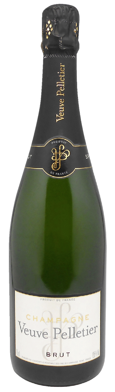 Veuve Pelletier Brut Champagner trocken - 750 ml Flasche
