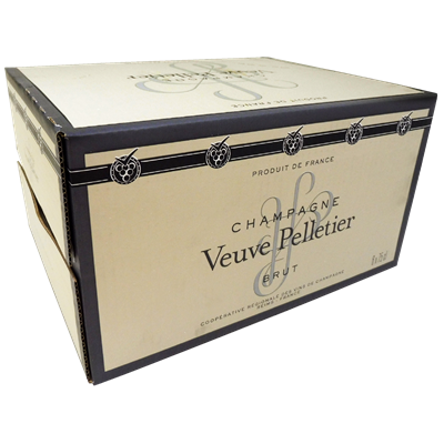 Veuve Pelletier Champagne Brut 2本セット Champagner Veuve Pelletier brut (6 x 0,75L) Champagner