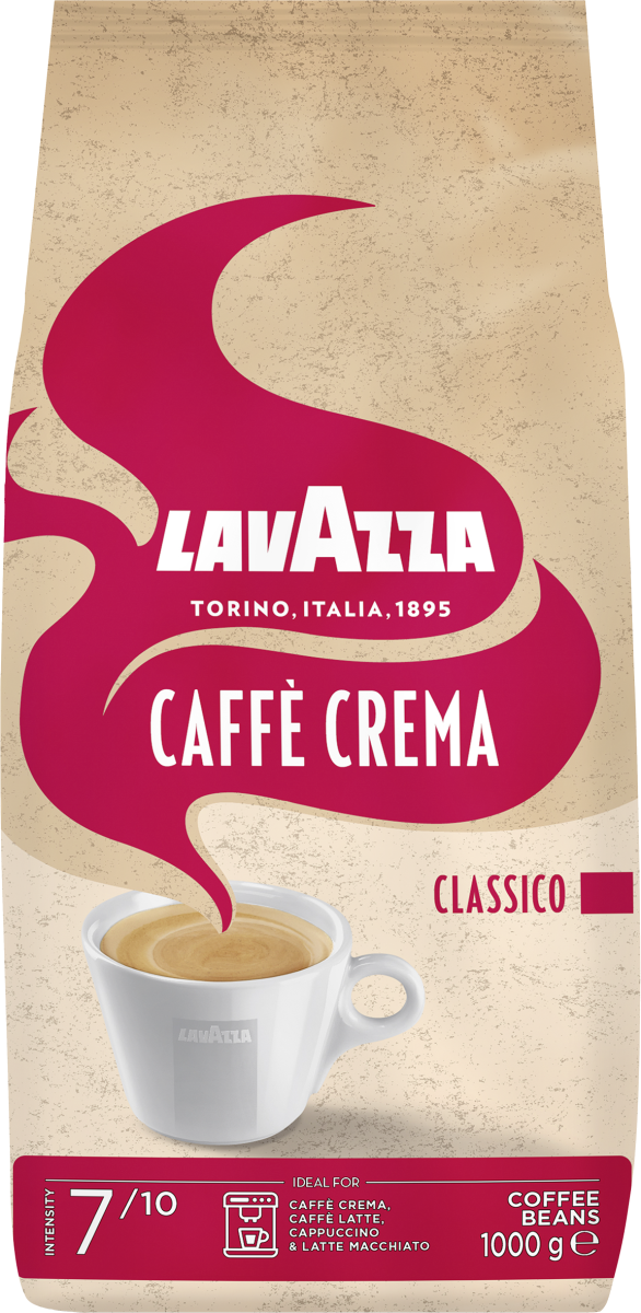 Lavazza Kaffeebohnen Caffè Crema Classico - 1,00 kg Beutel