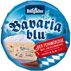 Bergader Bavaria blu Weichkäse mit Weiß- & Blauschimmel, 70 % Fett i. Tr. 1,2 kg Packung