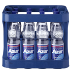 Azur Mineralwasser Spritzig PET Mehrweg - 12 x 1 l Flaschen