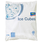 aro Eiswürfel gefroren - 2,00 kg Beutel