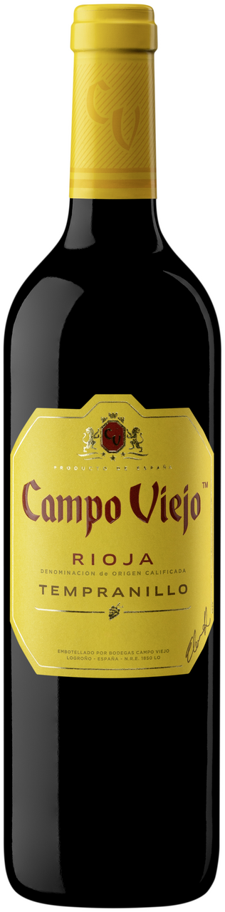 Campo Viejo Rotwein Tempranillo Rioja trocken - 750 ml Flasche