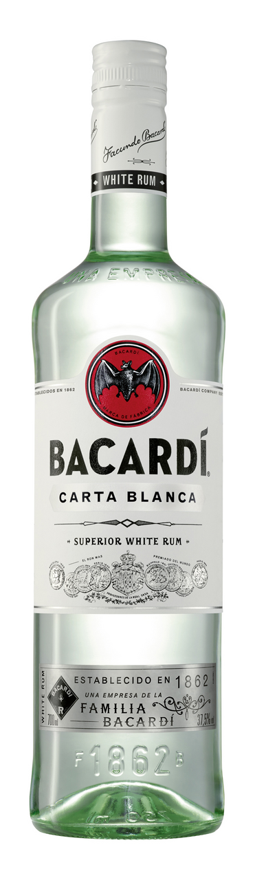 Bacardi CARTA BLANCA Superior 37,5 % Vol. - 700 ml Flasche